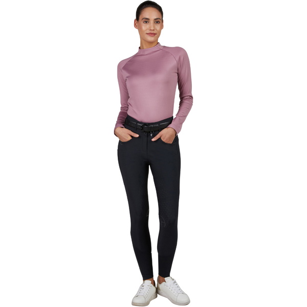 2025 Pikeur Womens Pikeur Roll Neck Top 828700 228 740 - Berry Blush